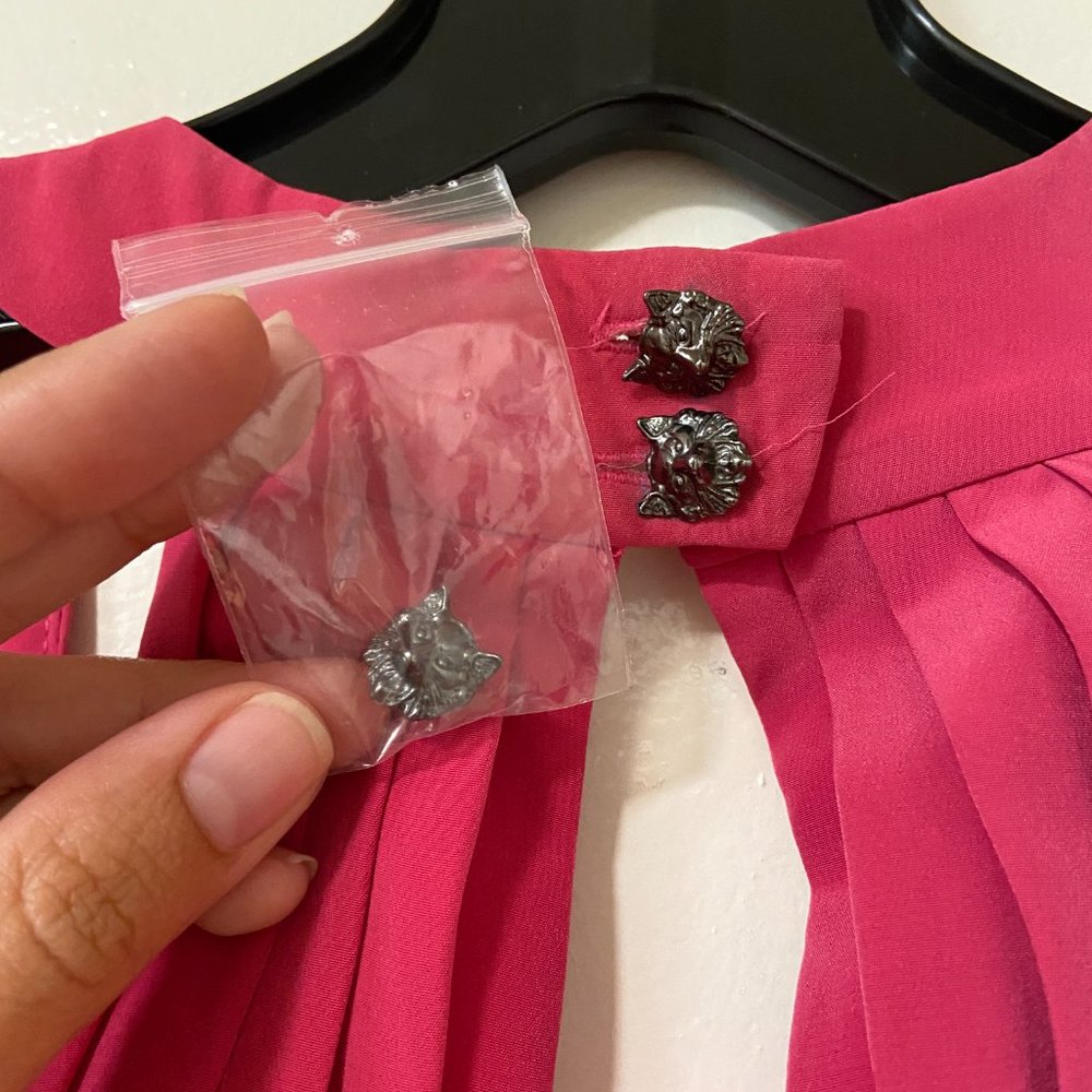 Bcbgeneration Pink Backless High Neck Cocktail Dr… - image 5